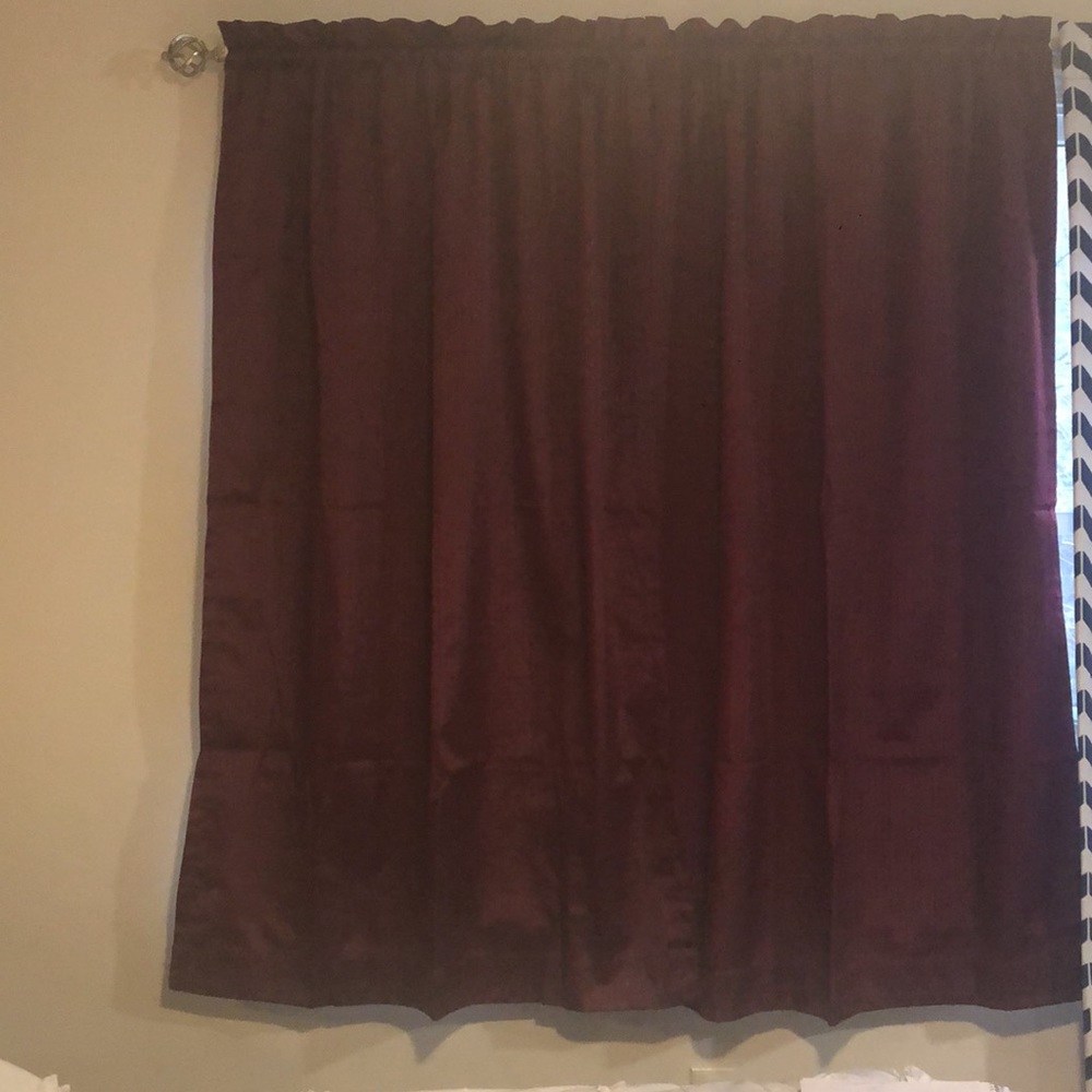 Set 2 panels curtains - Picture 3 of 5